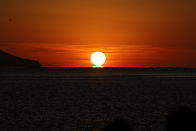 だるま夕日