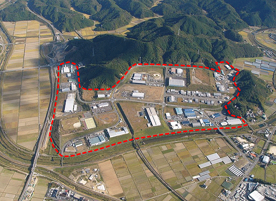 高知西南中核工業団地航空写真