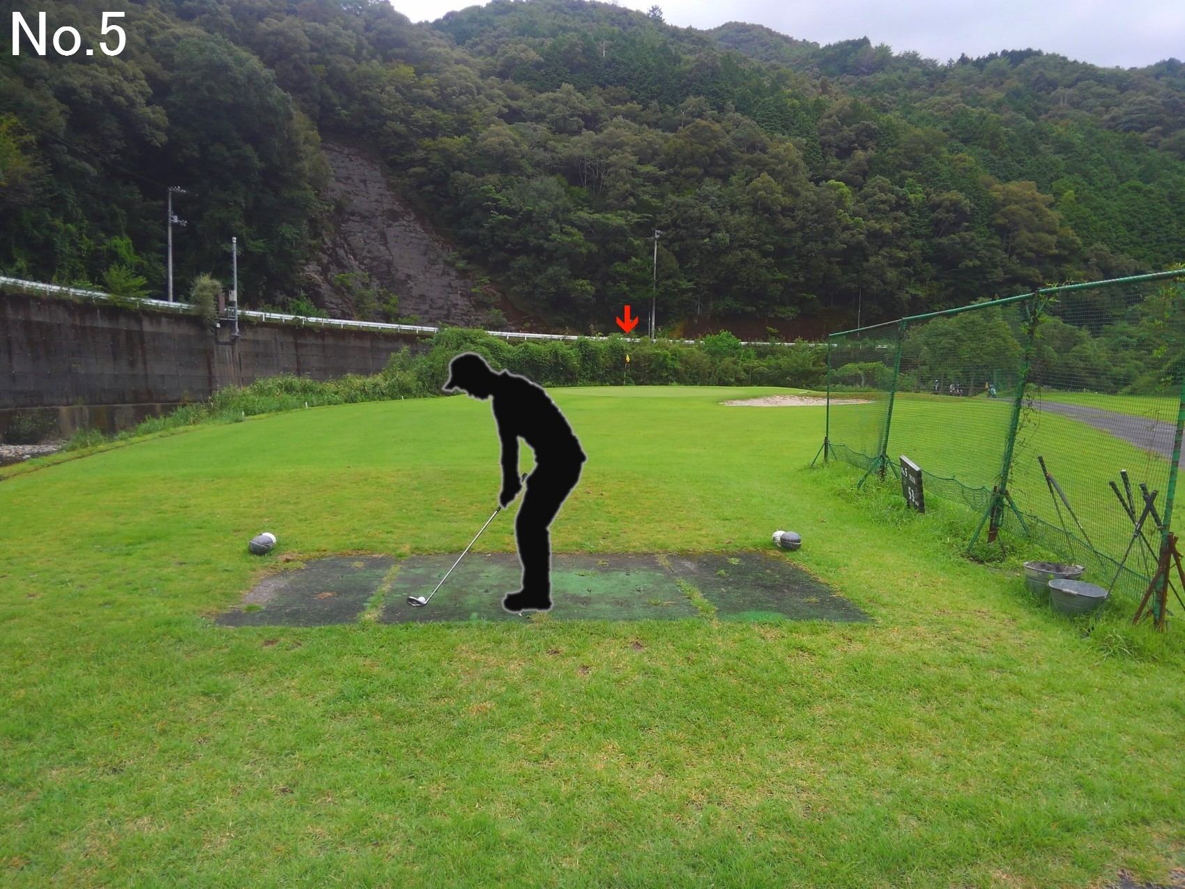 5番ホールの写真