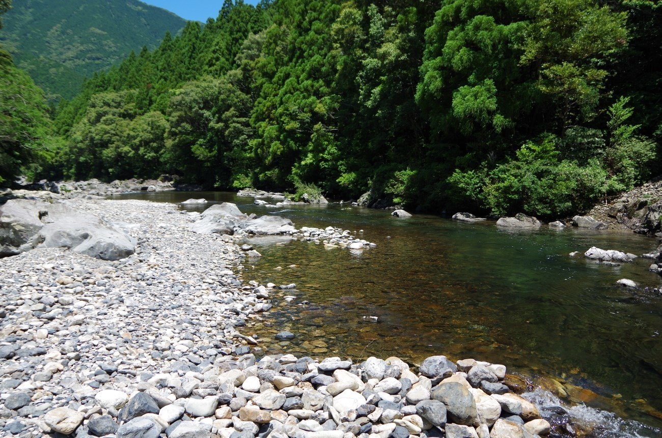 河原の写真