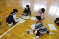 イリスさん咸陽小学校写真03