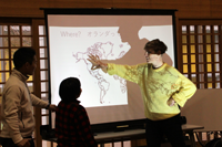 イリスさん松田川小学校写真01