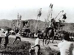 年代不明　山奈町山田　八幡宮秋祭り