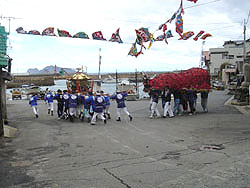 平成16年10月　沖の島秋祭り