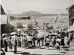 昭和38年　沖の島秋祭り