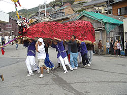 平成16年10月　沖の島秋祭り