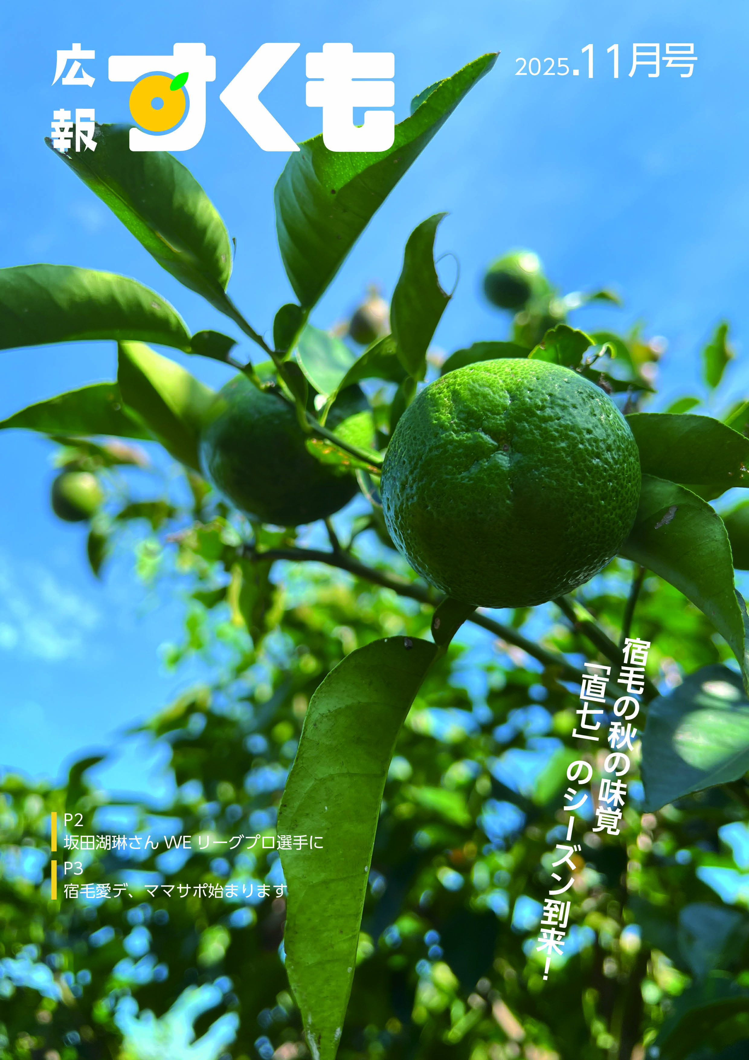 広報すくも11月号