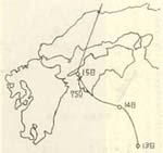 台風進路(大正9年)