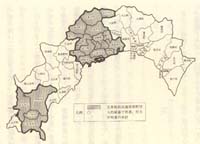 昭和50年台風5号・6号による災害救助法適用市町村